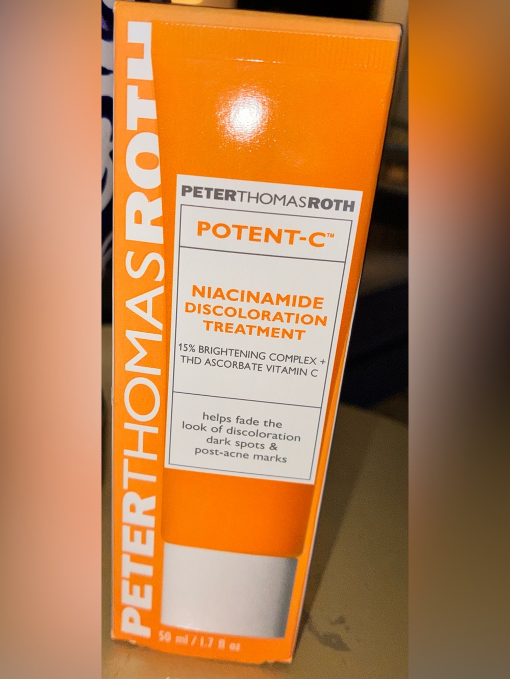 Peter Thomas Roth Potent-C Niacinamide Discoloration Treatment 2 oz NEW